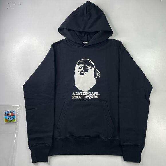 BAPE Pirate Store Logo Hoodie 2012 Size M - Picture 1 of 8